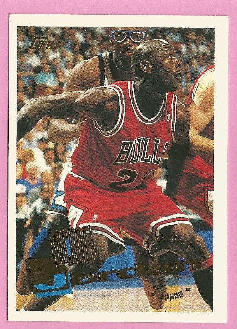 1995-96 Topps Basketball Card #277 Michael Jordan Bulls 🏀 Last Dance GOAT *A9