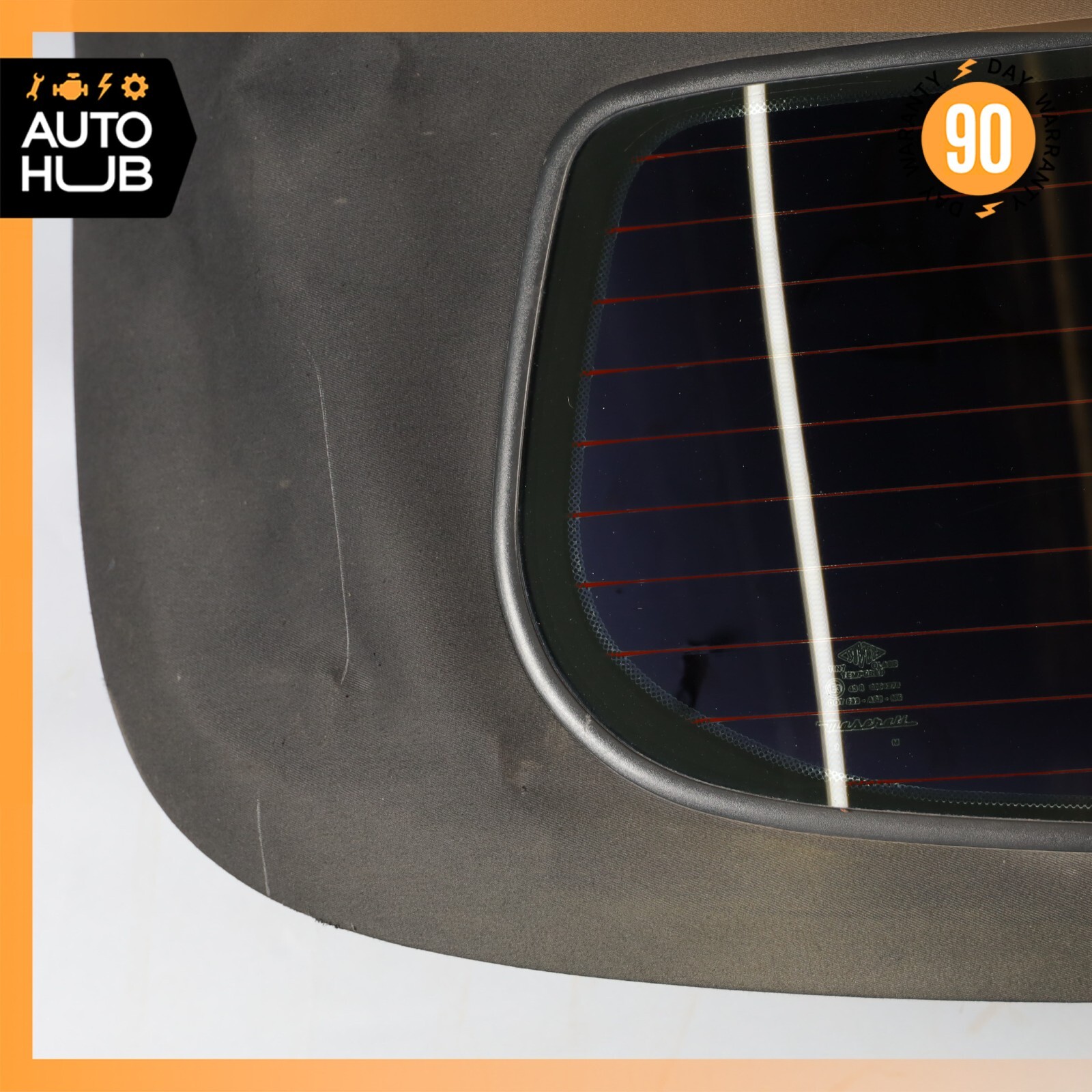 02-07 Maserati Spyder GranSport M138 Convertible Soft Top Roof Nero Black OEM
