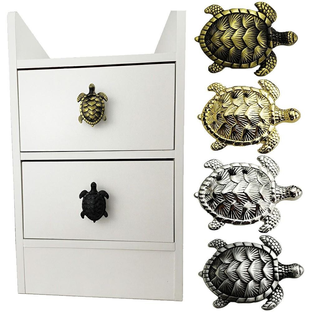 Long lasting Tortoise Shaped Zinc Alloy Handle for Children's Furniture
