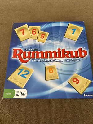 The Original RUMMIKUB The Fast Moving Rummy Tile Family Game 1997 Pressman (CM)
