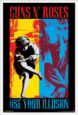 Guns N' Roses - Illusion Poster