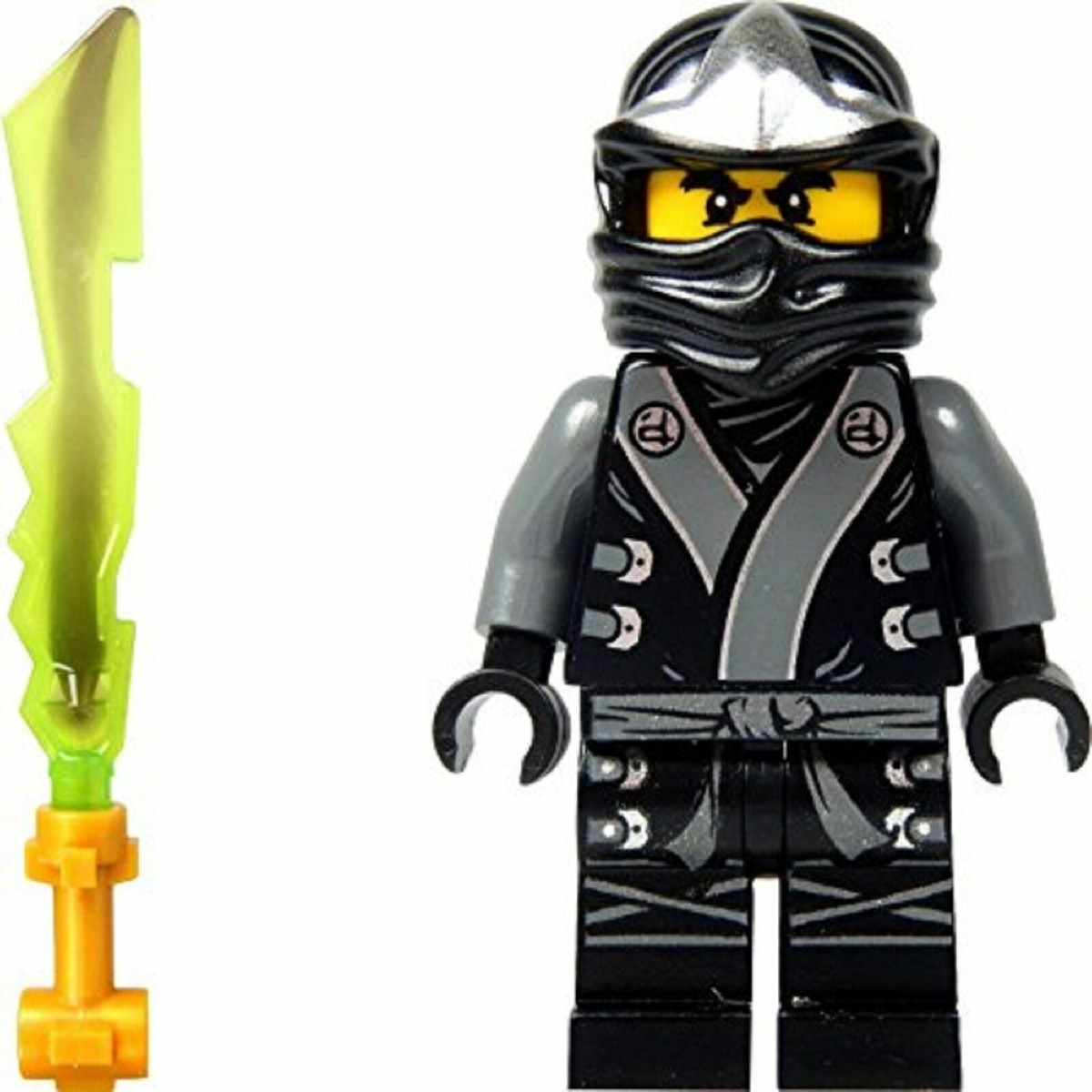 LEGO® Ninjago Minifigure Kimono Cole Earth Elemental Sword