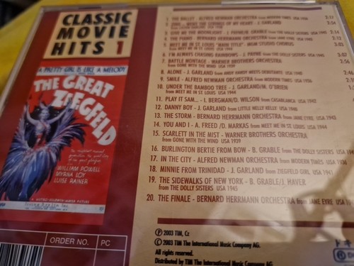 Various  - Classics Movie Hits 1./3 (CD Album) - Bild 2 von 3