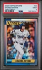 SHOHEI OHTANI #33 1990 TOPPS 35TH ANNIVERSARY DODGERS 2025 TOPPS UPDATE PSA 9