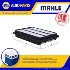 Air Filter fits NISSAN QASHQAI J11 1.5D 2018 on K9K872 Mahle 165467FV0A Quality