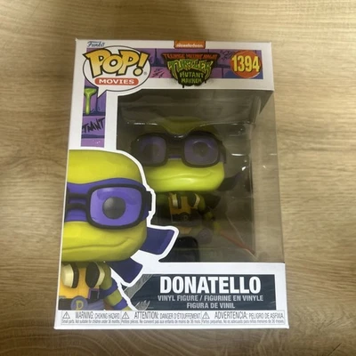 D1 FIGURINE FUNKO POP Teenage Mutant Ninja Turtles Donatello Mutant Mayhem 1394 - Photo 1/4