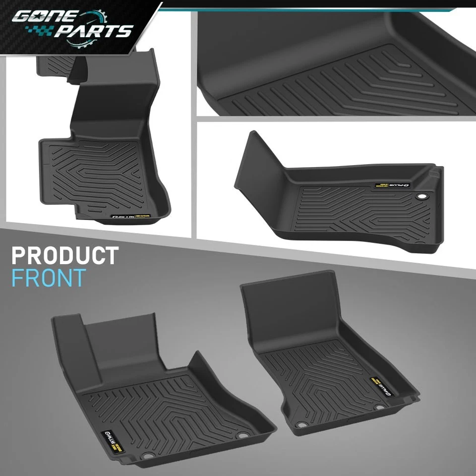 Fit For 2015-2021 Mercedes-Benz C-Class Sedan TPE Floor Mats Liners All-Weather Foto 4 de 4