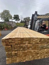 2x1 Treated Roofing / Fencing Battens Fully Tanalised & Pressure Treated 4.5m