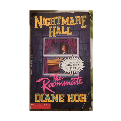 Nightmare Hall The Roommate Diane Hoh PB 1st Ed 1993 Scholastic Horror