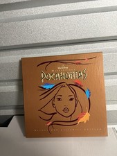 Walt Disney Masterpiece Pocahontas Deluxe Edition CAV 3 Laserdisc Box Set