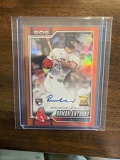 Topps 2026 Series 1 Celebration Roman Anthony Rookie Auto Red Sox #189 11/25