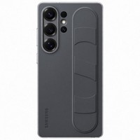 Original Standing Grip Backcover Samsung Galaxy S25 Ultra - Schwarz