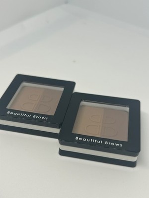 Beautiful Brows Duo Mine Hellbraun/Mittelbraun x2 Neu   UVP 15£ SCHNELLER VERSAND