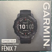 Garmin Fenix 7 Sapphire Solar 47mm - Black (010-02540)
