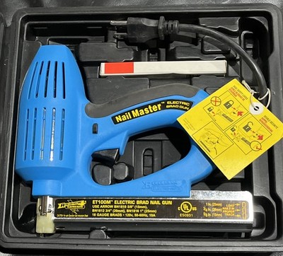 Arrow ET100M Heavy Duty Nail Master Electric Brad Nail Gun NEW
