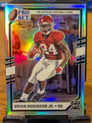 2022 Pro Set PSB-BRJ Silver Holo Brian Robinson Jr. RC