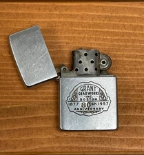 1950-1957  Zippo Lighter – Grant Gear Works, Boston - 80th Anniversary