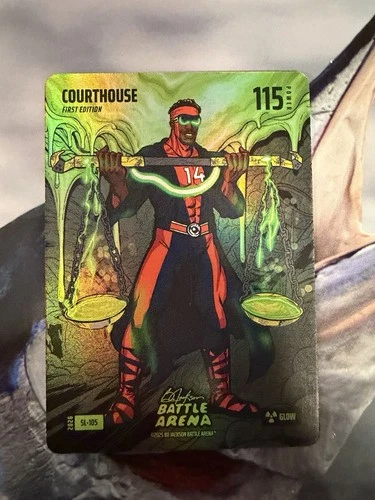 Bo Jackson Battle Arena Courthouse Slime Glow 115 Power