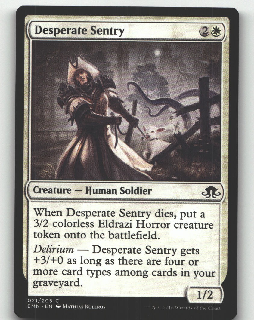 Desperate Sentry- (NM)--EN-[EMN - 21]