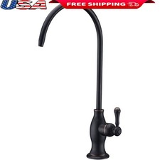 Stainless Steel Water Filter Faucet 360 Swivel Single Handle Deck Mount New