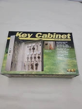 NEW Steel Key Cabinet Box Combination Lock Wall Mount 28 Hooks & Tags Secure
