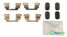 Image of TRW DISC BRAKE PAD ACCESSORY KIT PFK662 FOR BMW