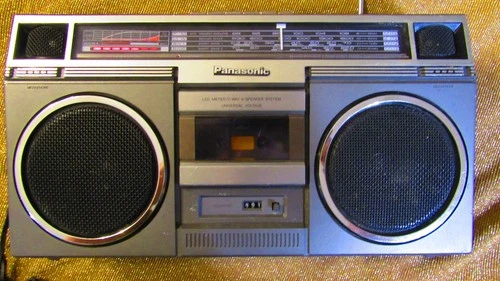 Vintg Panasonic RX-5031 AM/FM Stereo Cassette BoomBox Radio Recorder -EXCELLENT