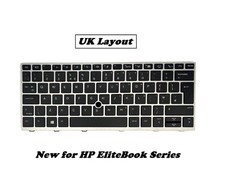 HP EliteBook Series 830 G5 830 G6 730 G5 735 G5 Keyboard UK Layout New