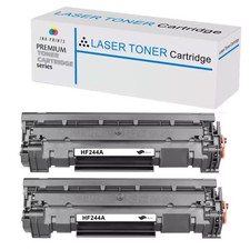 2× Black Toner CF244A 44A Cartridge For HP Laser Jet Ml5a M15w MFP M28a M28w
