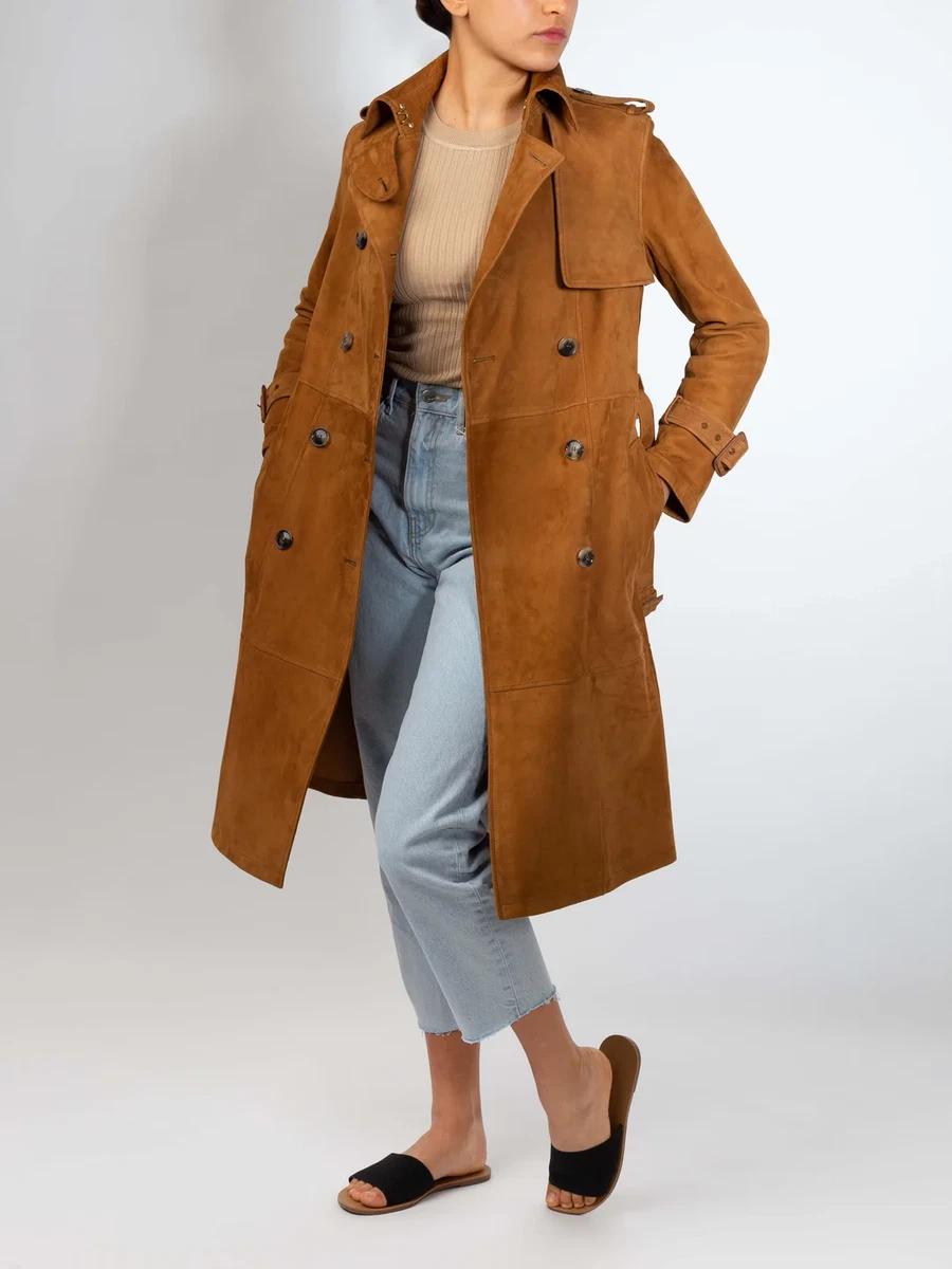 CAPPOTTO GIACCA CORTA donna in tessuto camoscio solido slim fit per CAPPOTTO GIACCA CORTA donna in tessuto camoscio solido slim fit per