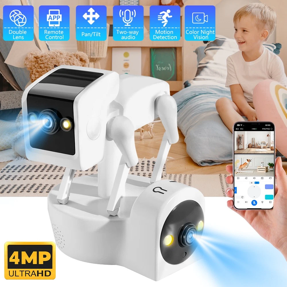 Wifi Robot In Home Surveillance Security Cameras for sale - eBay