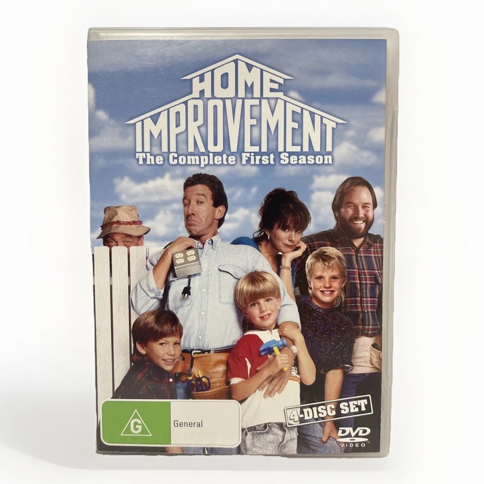Home Improvement Complete Series 1 2 3 DVD Region 4 Foto 2 de 4