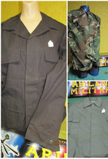 BDU Tactical Military Uniform Army Fatigue Coat LARGE and 2X
