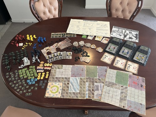 Space Crusade Board Game – Vintage MB/Games Workshop – INCOMPLETE SET - Picture 2 of 19