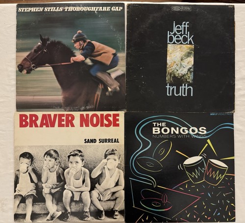 Classic Rock Lot 10 Albums VG To VG+ Vinyl Record Springsteen Browne Beck Bishop - Picture 2 of 17