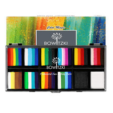 Face Paint 12X10G Professional Painting Kit for Kids Split Cake