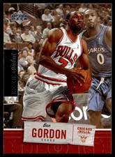 2005-06 Upper Deck Rookie Debut Ben Gordon #12 Chicago Bulls