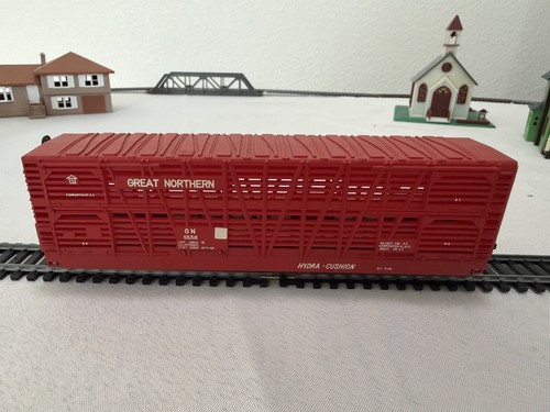 Coche de ganado vintage escala HO realista 42’ Great Northern GN 55318 (CAT010) | Condition: Used