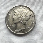 1924-D Mercury Dime 90% Silver Ten Cent Denver 10c US Coin - BETTER DATE!