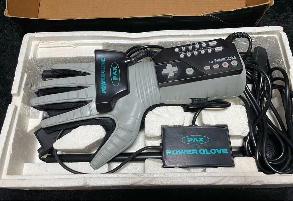 NES PAX POWER GLOVE Nintendo Famicom Controller For Parts from Japan - Image 3 of 4