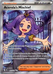 Acerola's Mischief 165/132 Mega Evolution