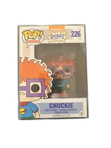 Funko Pop Animation Rugrats Nickelodeon 226 Chuckie with Protector