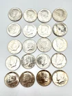 20 Kennedy 1964 Half Dollars 90% Silver 4 Coins Philadelphia 16 Coins Denver #47