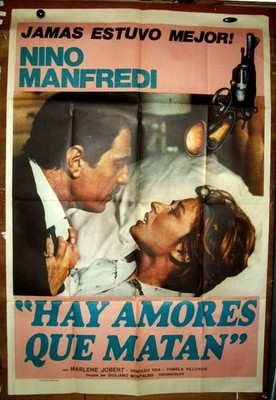 NINO MANFREDI MARLENE JOBERT orig1SH movie poster 1979 IL GIOCATTOLO !!!