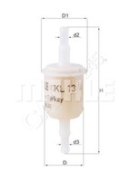 Mahle Kraftstofffilter FüR Abarth Alfa Romeo ARO Austin Autobianchi 53-13 8210