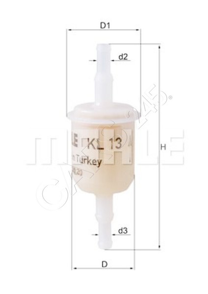 Mahle Kraftstofffilter FüR Abarth Alfa Romeo ARO Austin Autobianchi 53-13 8210-image