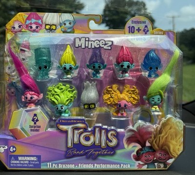 DreamWorks Trolls Band Together Mineez 11pc Brozone + Friends 1.5'' Figure 