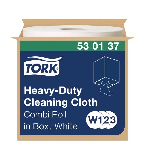 Tork Heavy-Duty Cleaning Cloth White W1/2/3, Repeated Use, 1 x 280 Cloths, 