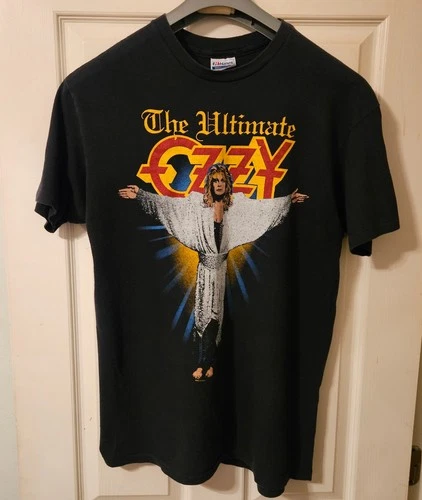 Ozzy Osbourne The Ultimate Sin Tour Shirt XL Ve 1980s vintage concert t-shirt, vintage, size XL, single stitch, B+ condition