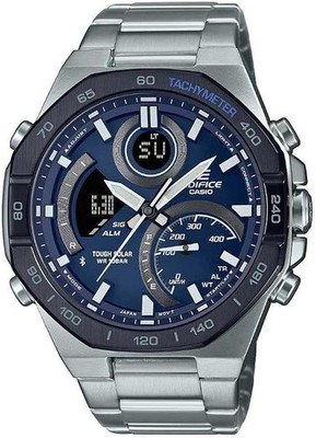 Casio Edifice Bluetooth Tough Solar Analog Digital Watch -  ECB-950DB-2A NEW